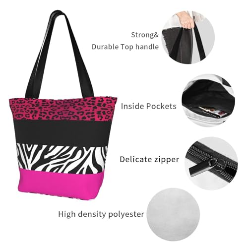 Bolso tote para mujer, bolso de hombro grande y ligero, ideal para viaje, trabajo, compras o playa miniatura 7