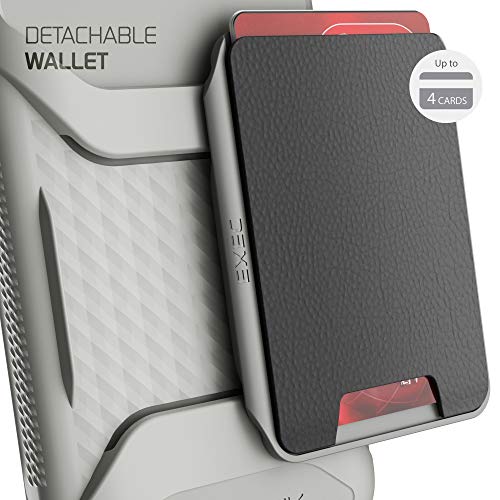 Ghostek Exec Wallet Case For Iphone 11 Pro Max (6.5") - Gray, Card Holder, Magnetic Car Mount & Wireless Charging Compatible #TOP4