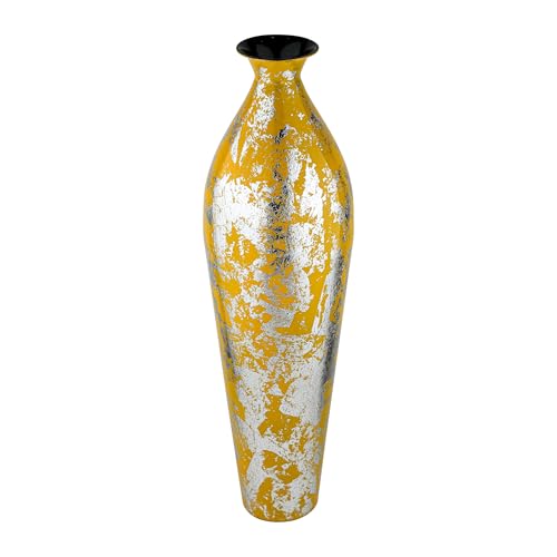 Image of 24 inches Metal Flower Vase for Home Decor Office Living Room Corner Decoration