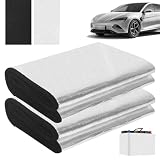 2 articoli Set di isolamento della batteria, tappetino isolante per auto, 3 mm x 18 x 102, protezione termica isolante, coperta della batteria, isolante, per isolamento termico, auto, marina, ATV
