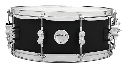 PDP Concept Maple Snare Drum - 5.5 x 14-inch - Satin Black