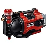 Leistung – Die automatische Akku-Gartenpumpe fördert bis zu 3.800 Liter Wasser pro Stunde. Per Druckschalter wird automatisch Wasser bei Anforderung bereitgestellt