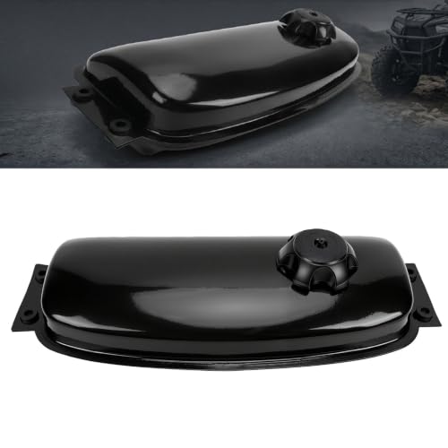 Tanque de acero de 6 litros con llave de purga para ATV y Go Kart de 150cc a 250cc 4