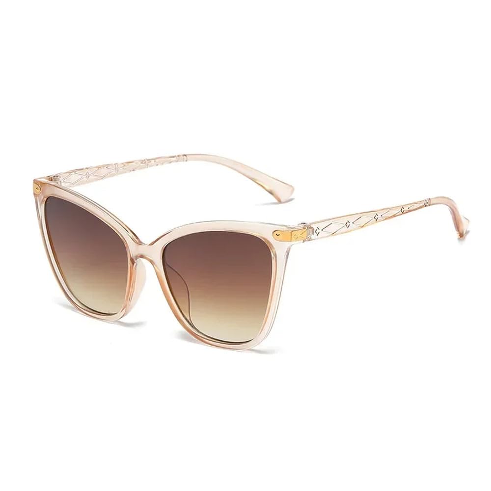 Gafas de sol estilo ojo de gato populares para mujeres y hombres, gafas de sol de estilo moderno, gafas cuadradas para e