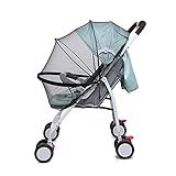 Buggy Insektennetz: Diese Kinderwagennetzabdeckung schützt Ihr Baby oder Kind vor Mücken, Käfern und anderen Insekten.