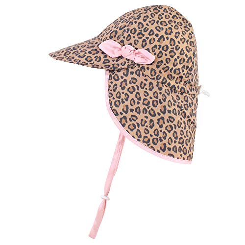 Chapeau de soleil bébé Hudson Baby léopard 0-6 mois accessoire été bébé