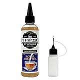 プルプラ 国産 電子タバコリキッド VAPE(ベイプ)リキッド 大容量 120ml 便利な目盛付きボトル ニードルボトル 10ml付き (ロイヤルミルクティー)
