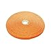 Cable Central LLC Hook and Loop Tape, 3/4 inch Wide, Orange, 50ft Roll