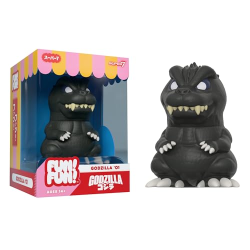 Super7 Fun! Fun! Toho Godzilla '01 Vinyl Figure - 5' Toho Godzilla Action Figure - Classic Movie Collectibles and Retro Toys