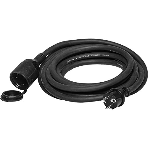 Preisvergleich Produktbild ALLEGRA Stromkabel Verlängerung für den Außenbereich, Strom Baustellen Verlängerungskabel Außen 5m 220V / 16A IP44 H07RN-F 3G 1.5 mm²