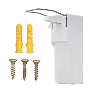 Splenssy 1000 ml handmatige zeepdispenser wandzeepdispenser met grote capaciteit voor thuiskantoor, restaurant