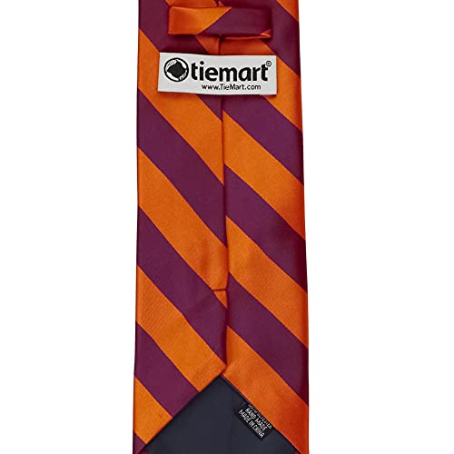 Image of tiemart Men's Striped Tie Standard Length