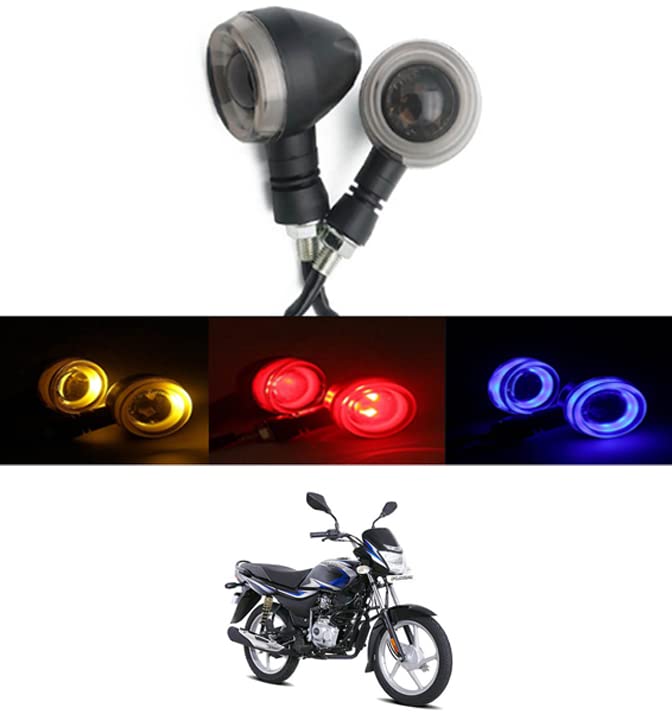 RKPSP 12V Turn Signal Light i88 Indicators Bike Running Lights For BajajPlatina100 Amazon.in