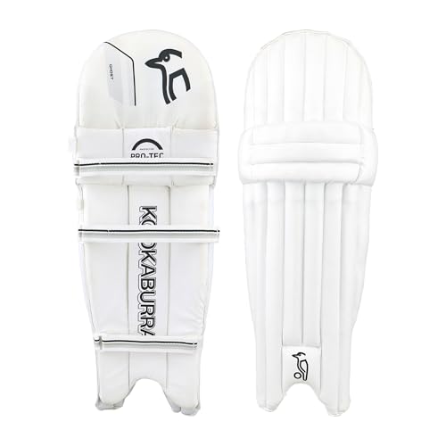Kookaburra Ghost 6.1 Batting Pads - size Adult White