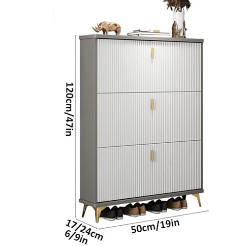 Meuble à chaussures compact pour chaussures décontractées et petits espaces