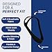 Snugell Premium Chin Strap for CPAP Users – Adjustable and Comfortable Halo Design Chin Straps for Sleeping – to Keep Mouth Closed During Sleep – Improves CPAP Therapy – Anti Snoring Straps