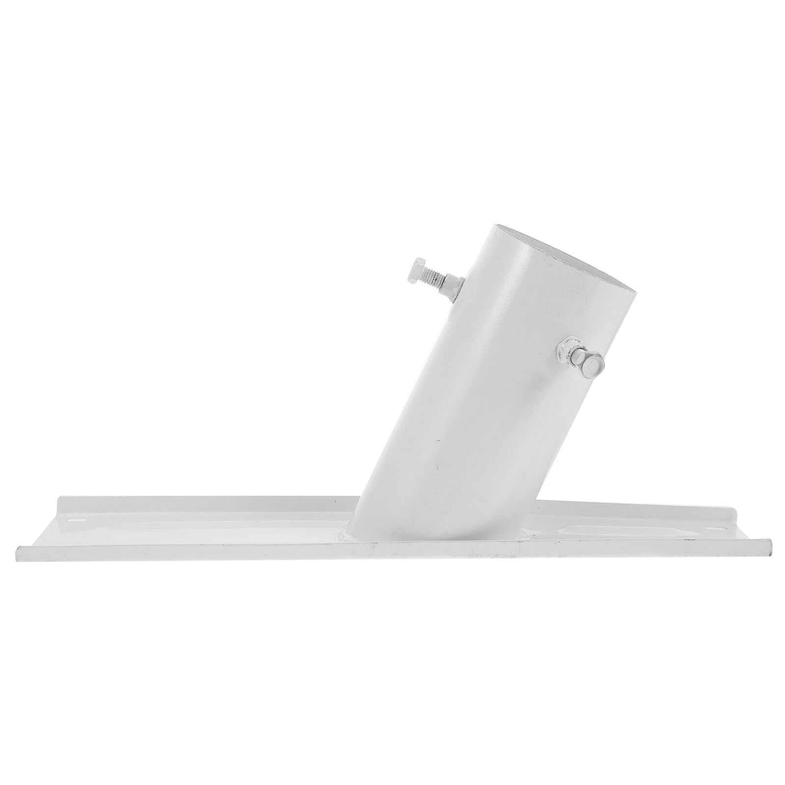 ifundom Soporte Ajustable para Panel Solar Exterior Montaje Resistente para Luces Solares Estructura Metálica Duradera para Placas Solares de Kit con Tornillos para Farolas y Alumbrado