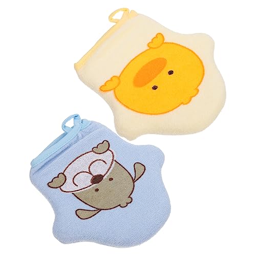 Opiniones y reviews de Accesorios infantiles para ducha favoritos de las personas. 41 BESPORTBLE 2Piezas Esponjas de Baño para Bebés Guantes de Exfoliación de Algodón Toallas de Ducha Infantiles con Diseño de y Absorbentes Accesorios de Baño para Recién...