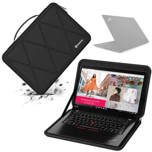 Image of Smatree Hard EVA Protective Sleeve Case Compatible for 13 inch Lenovo ThinkPad X13s, Yoga Slim 7i Carbon Gen 8 Laptop (X8023)