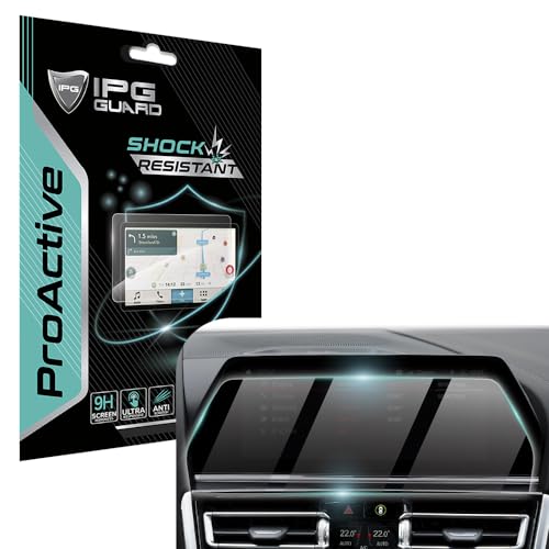 Film céramique protection écran anti-rayure 9H pour ordinateur bord BMW Série 8