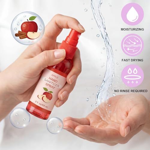 Image of 6 Pcs Hydrating Hand Washing Spray Travel Size