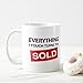 Tee Shirt Galaxy Real Estate Agent Gifts - Everything I Touch Turns To SOLD - Real Estate Agent Coffee Mug, Realtor Mug, 11oz Ceramic Coffee Mug