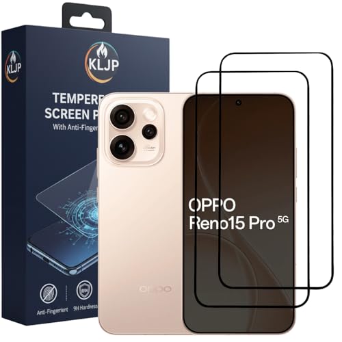 Image of Military-Grade Gorilla Tempered Glass For OPPO Reno 15 Pro With Installation Kit | Edge to Edge Coverage | Black (Pack Of 2)