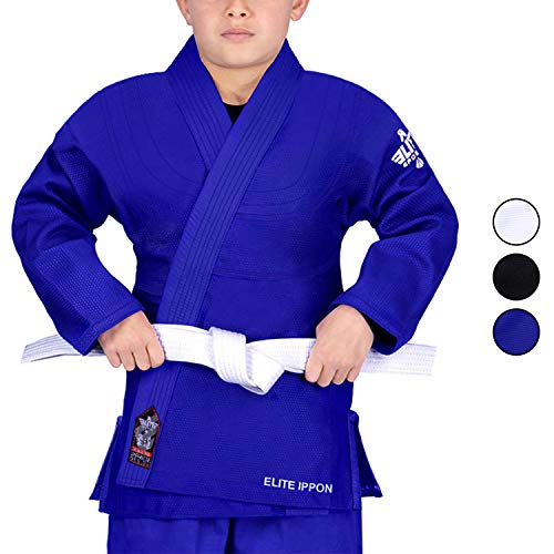 Elite Sports Judo Gi for Kids, Uniforms Kids IJF Judo Kimono Uniform