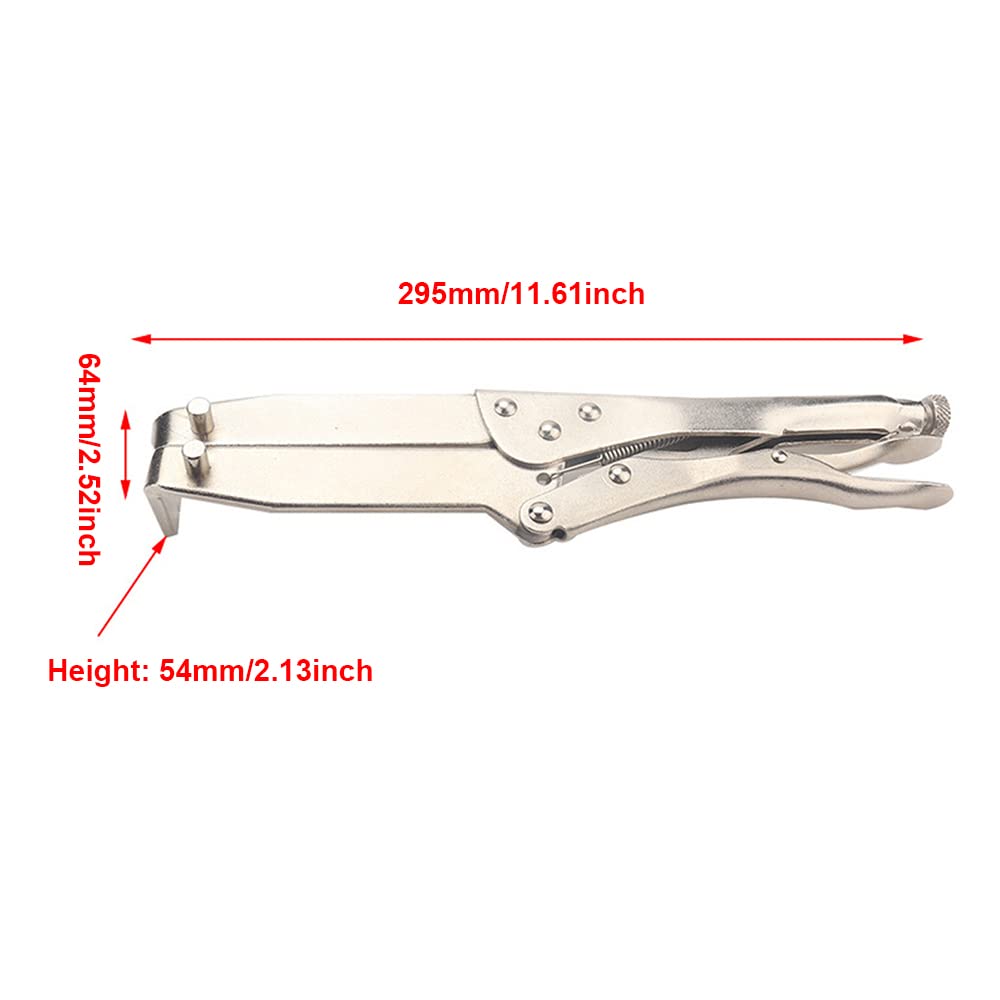 Wyciągacz magnesu Wyciągacz koła zamachowego magn Srebrne narzędzie do naprawy mocowania Aluminiowy motocykl Uchwyt koła zamachowego Szczypce do sprzęgła Narzędzie do naprawy mocowania