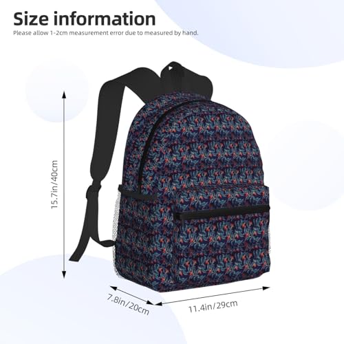 Sac à dos ordinateur motif hawaïen idéal pour les cours et escapades - 4