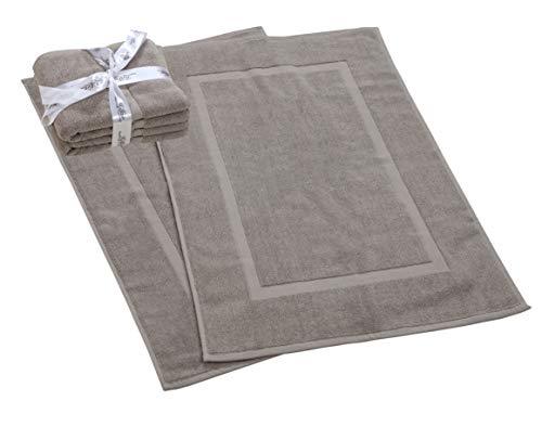 HILLFAIR 900 GSM-Hotel-Spa Tub-Shower Bath Mat Floor Mat -