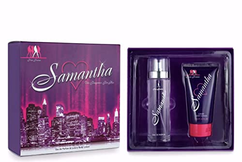 Samantha - Set de regalo de perfume para mujer, 2 piezas, 100 ml,...