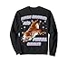 Snuggles And Puppy Pitbull Cuddles Chien de Noël Sweatshirt