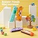 Lukmaa 4 Pcs Harmonica for Kids Beginners Toddler Musical Instruments Toys 16 Hole Harmonica Easy to Learn C Key Cute Dog Tiger Fox Raccoon Mouth Organ Set Educational Toys for Baby Over 3 Years Old