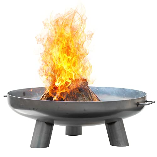 Czaja Feuerschalen® Edelstahl Feuerschale Coburg Ø 60 cm - mit...