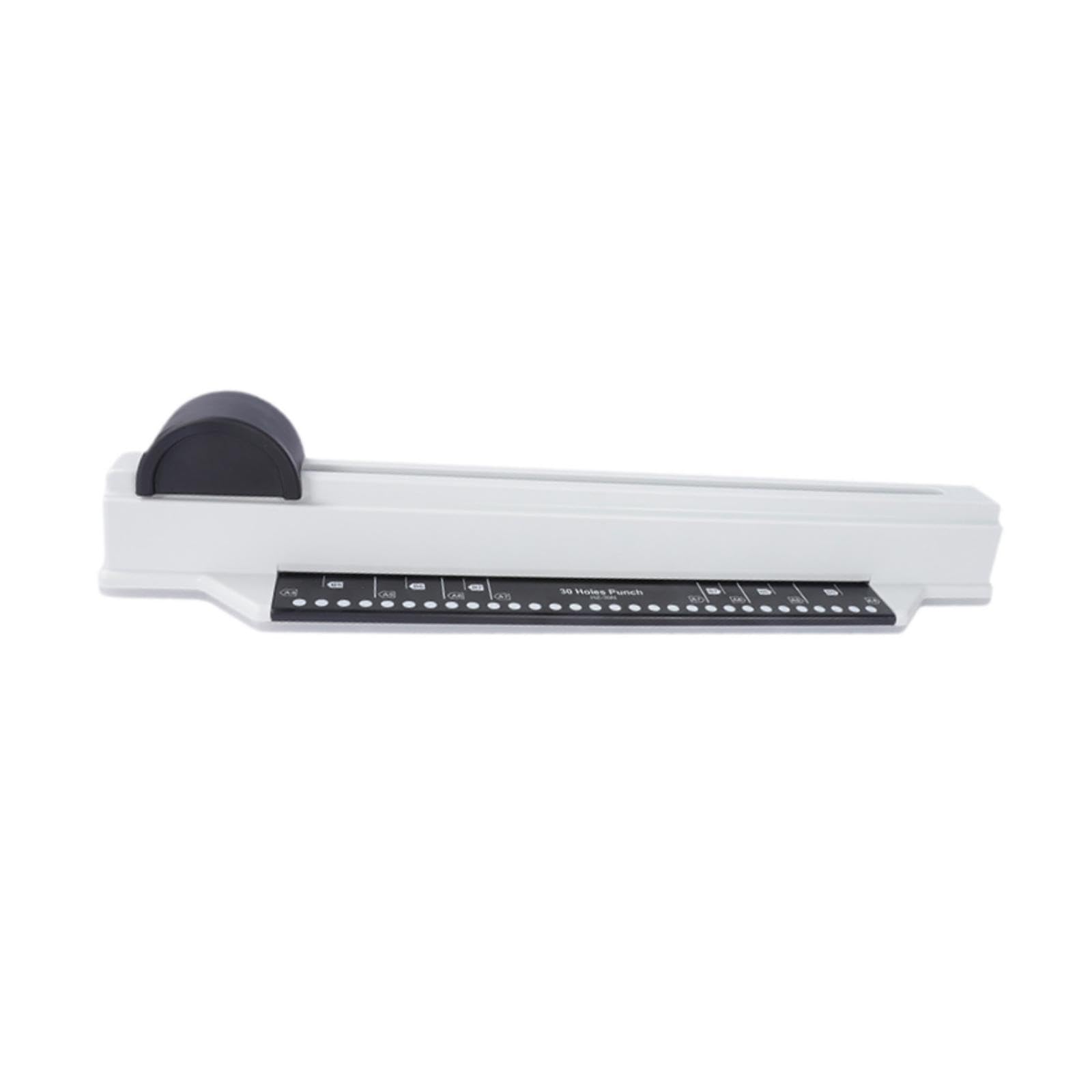 Perforatrice a 30 Fori, 5 Fogli con, Fori /20, Fori A4/30, Perforatrice per Carta, Rilegatrice per Fai Da Te, Artigianato, Casa, Nero