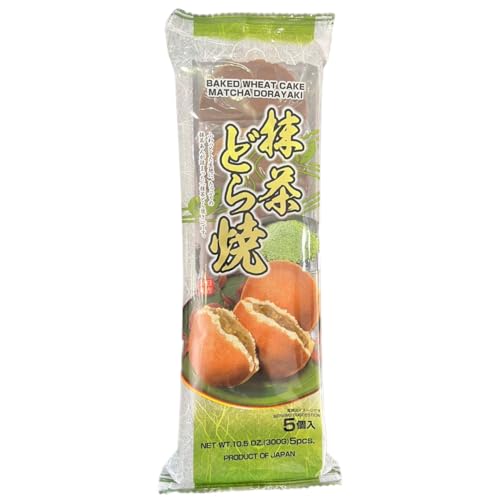 Dorayaki Japonés sabores disponinles (GLOBE GOURMET) 60g x 5ud (Te Matcha)