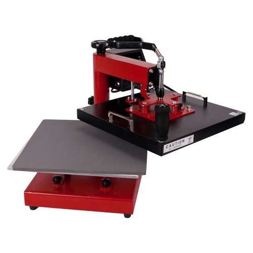 Prensa térmica digital 5 en 1 con brazo oscilante 12x15 pulg miniatura 3