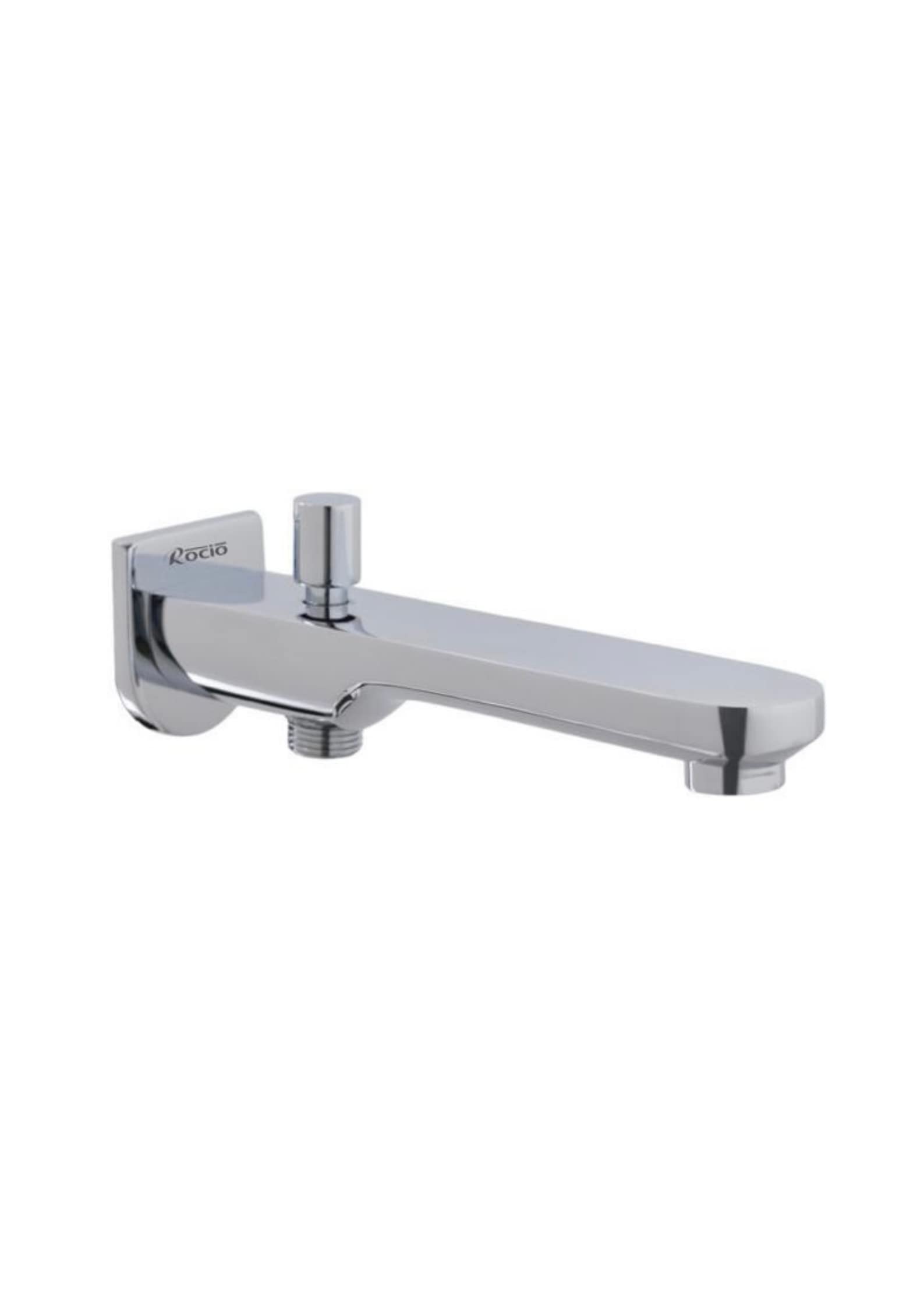 Rocio Brass Bath Tub Diverter Shower Button Spout for Hand Shower with Wall Flange Chrome Plated for Bathroom (B09LMSM7SW) Amazon Price History, Amazon Price Tracker