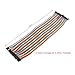 ZDE 200PCS 20cm 7.87inch Breadboard Jumper Wires Dupont Wires Female to Female, Male to Female, Male to Male, 2.0mm to 2.54mm, 2.0mm to 2.0mm Ribbon Cables Compatible with Arduino and Raspberry Pi