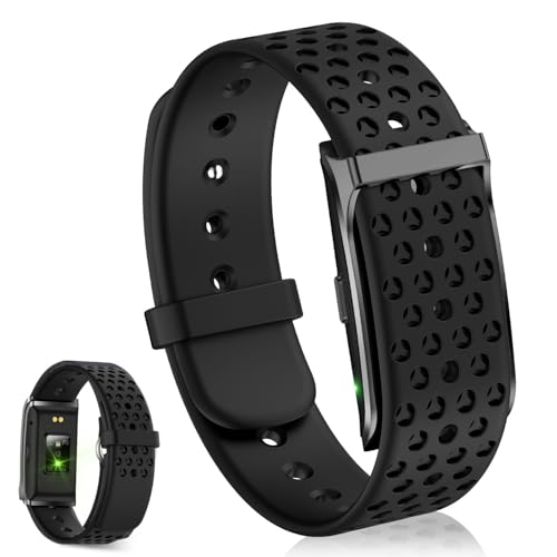 Reloj Inteligente Mujer Hombre de Salud sin Pantalla, Smart Band Monitorización 24/7, 22g Ultraligero Pulsera Actividad, GPS para Running Podometro, 40 Días de Autonomía Reloj Deporte