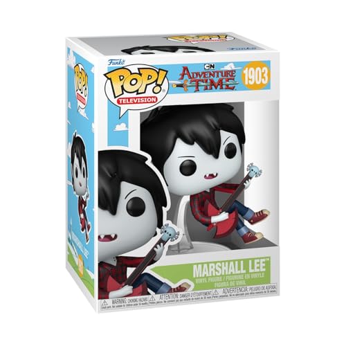 Funko Pop! Animation: Adventure Time - Marshall Lee- Figura in Vinile da Collezione - Idea Regalo - Merchandising Ufficiale - Giocattoli per Bambini e Adulti - Cartoon/Animation Fans