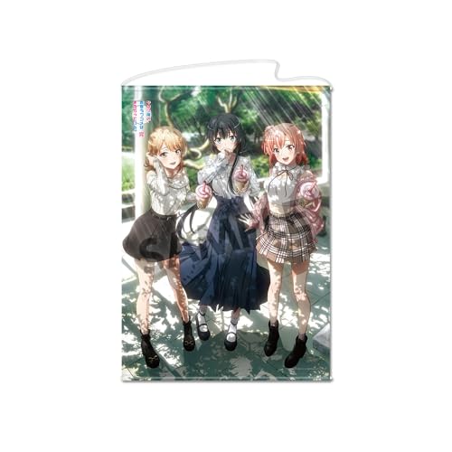 やはり俺の青春ラブコメはまちがっている。完 描き下ろしB1タペストリー 雪乃＆結衣＆いろは 公園デート ver.の商品画像（Amazon）
