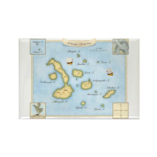 Imán decorativo rectangular de metal para nevera miniatura 1