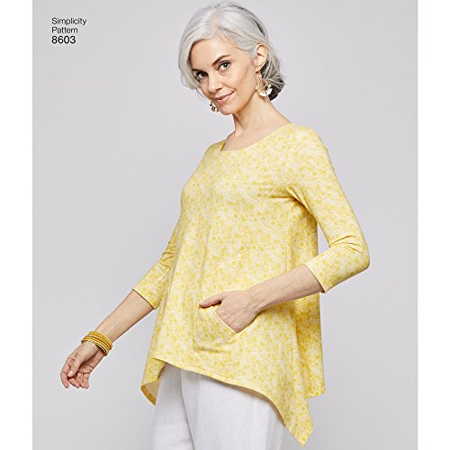 Patron Creative Patterns Hauts La Simplicité A tailles XS à XL pour patrons - 5