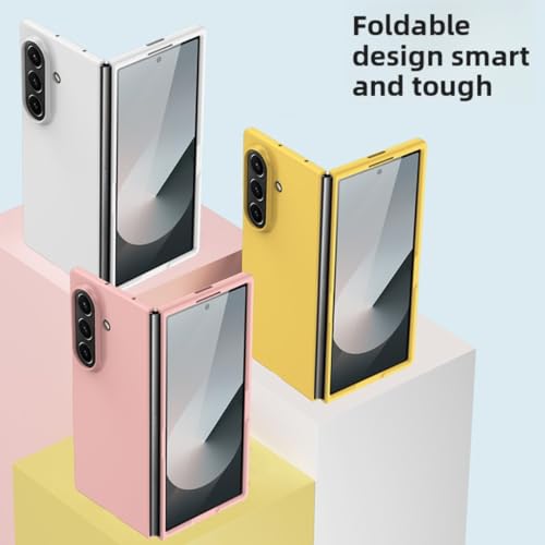 Coque Galaxy Z Fold 4 rigide et fine motif bonbon mignon blanc - 5