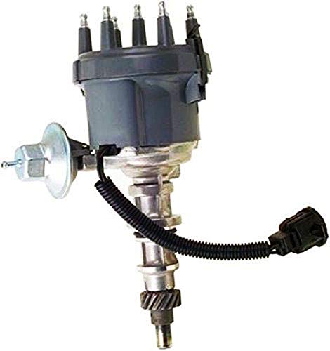 A-Team Performance 6 Cylinder Distributor Compatible with Ford 300 4.9 1974-1985 F100 F150 F250 F100 F350 E100 E150