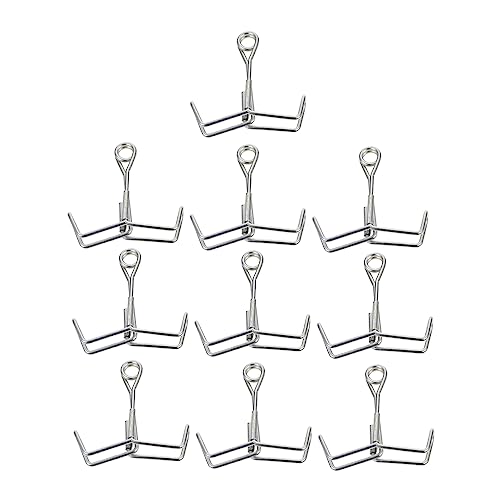 Alipis Stable Performance Water Tube Clip Bracket Feet Tubing Clamp Hose Clamp for Lab Use