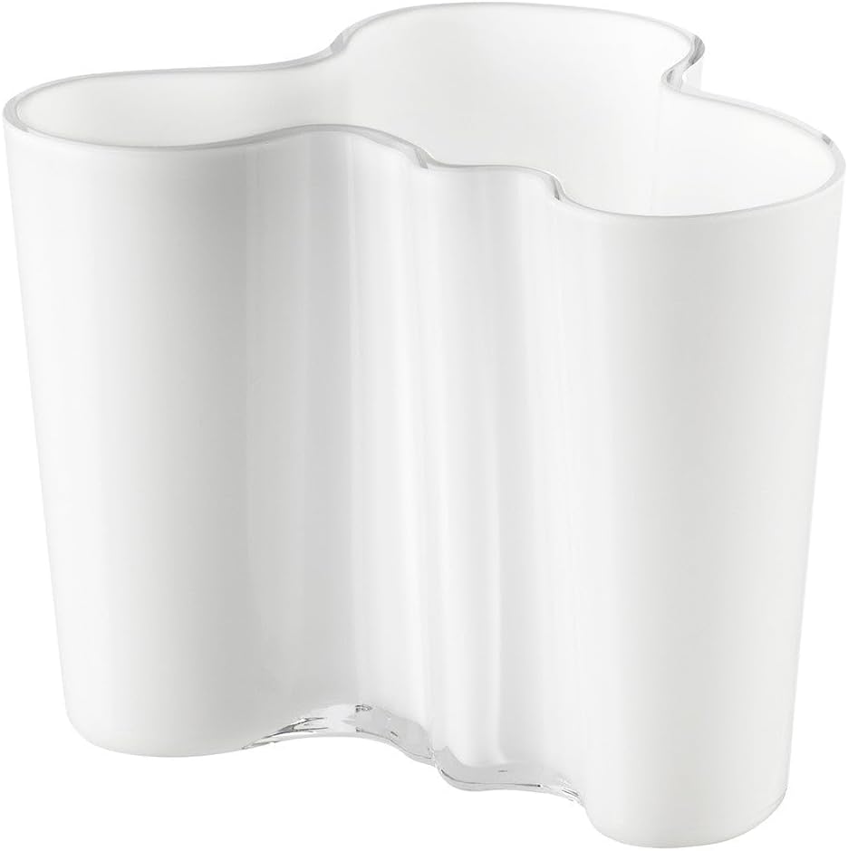 Aalto White Vase - 4-3/4"