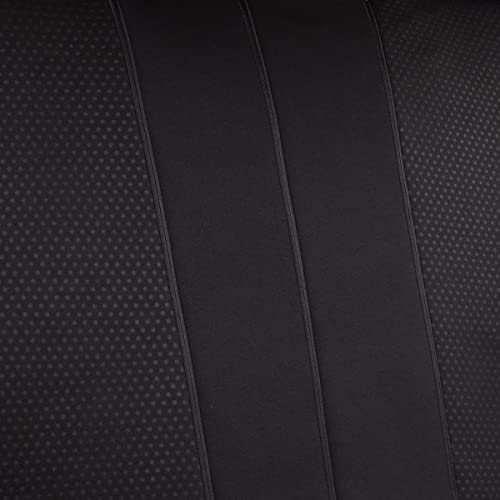 Flying Banner Car Seat Covers Front Seats Rear Bench Polyester Car Seat Protectors Easy Installations Rear Bench Split Classic Man Lady Truck (Full Set - Low Back - Neoprene, Black Blue) #TOP7
